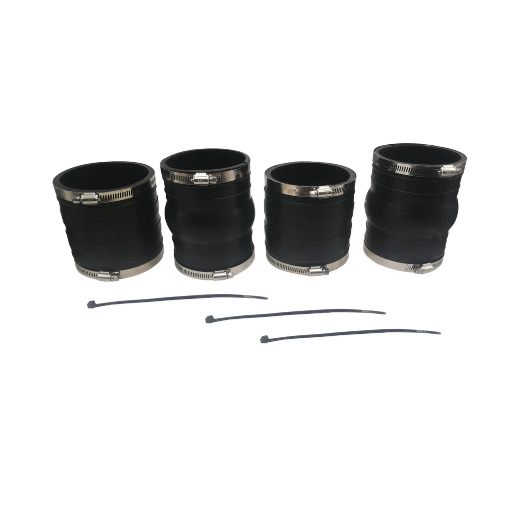 Upper Lower Rubber Coupler Exhaust Hose Bellows for Volvo Penta 4.3L 5.0L 5.7L (1990–2023)