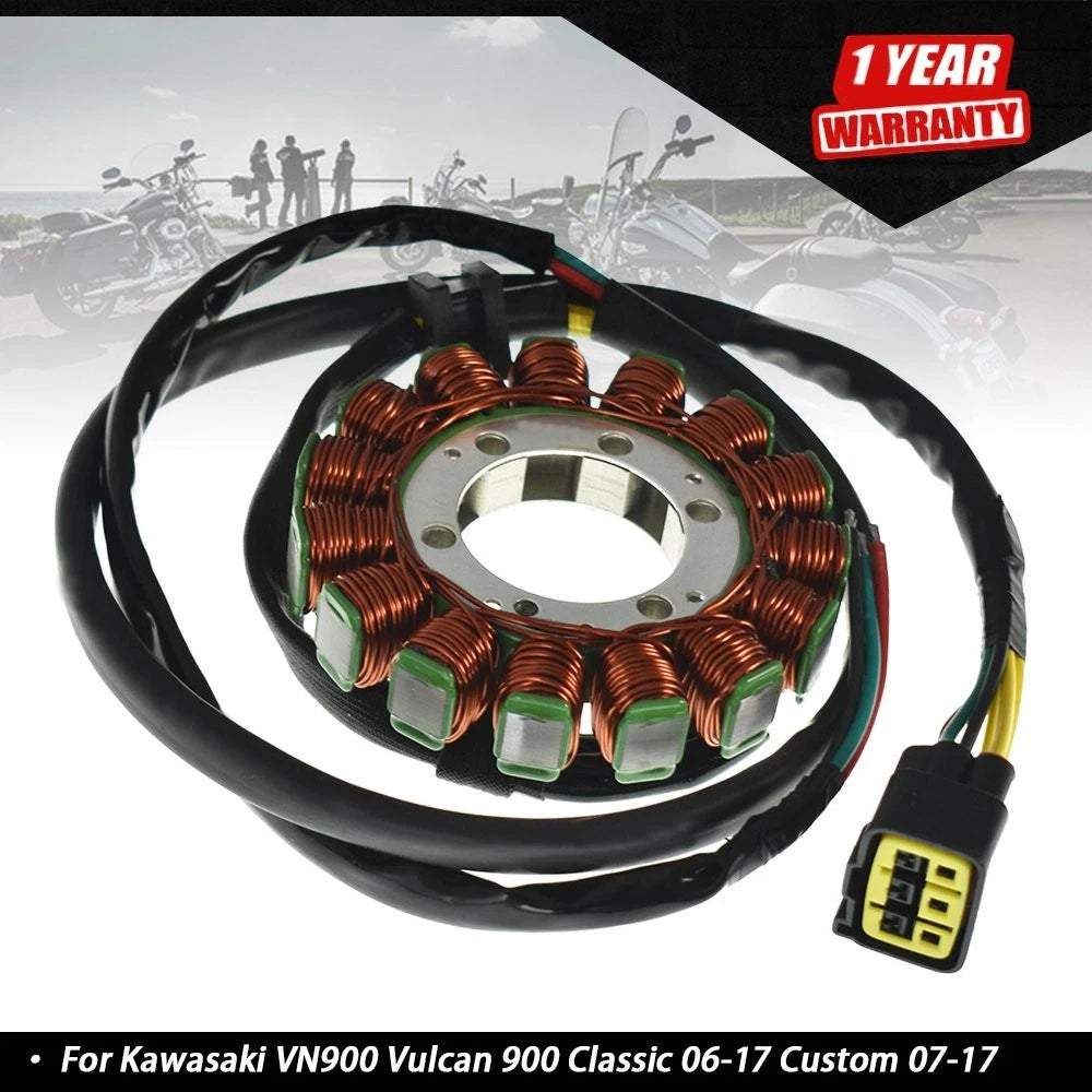 Generator Stator Coil for Kawasaki VN900 Vulcan 900 Classic (2006–2017)