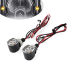 Universal Mini Motorcycle Turn Signal Amber Blinker Light