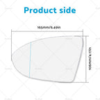 Left Mirror Glass Convex with Heated Plate for VW Golf MK7 MK7.5 (2013–2018)