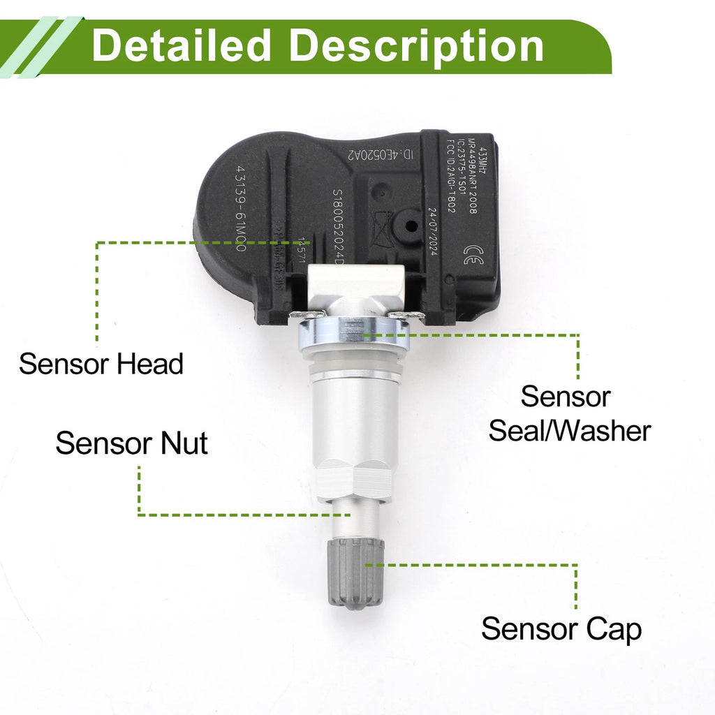 Tire Pressure Sensor for Suzuki Jimny FJ (2014–2021) No.4313061M00B