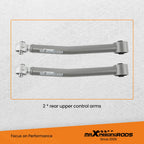 2X Rear Upper Adjustable Control Arms for Jeep Wrangler JK (2007-2018)
