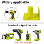 5 x Wall Mount Storage Holder Stand with Screws for Ryobi 18V Tools