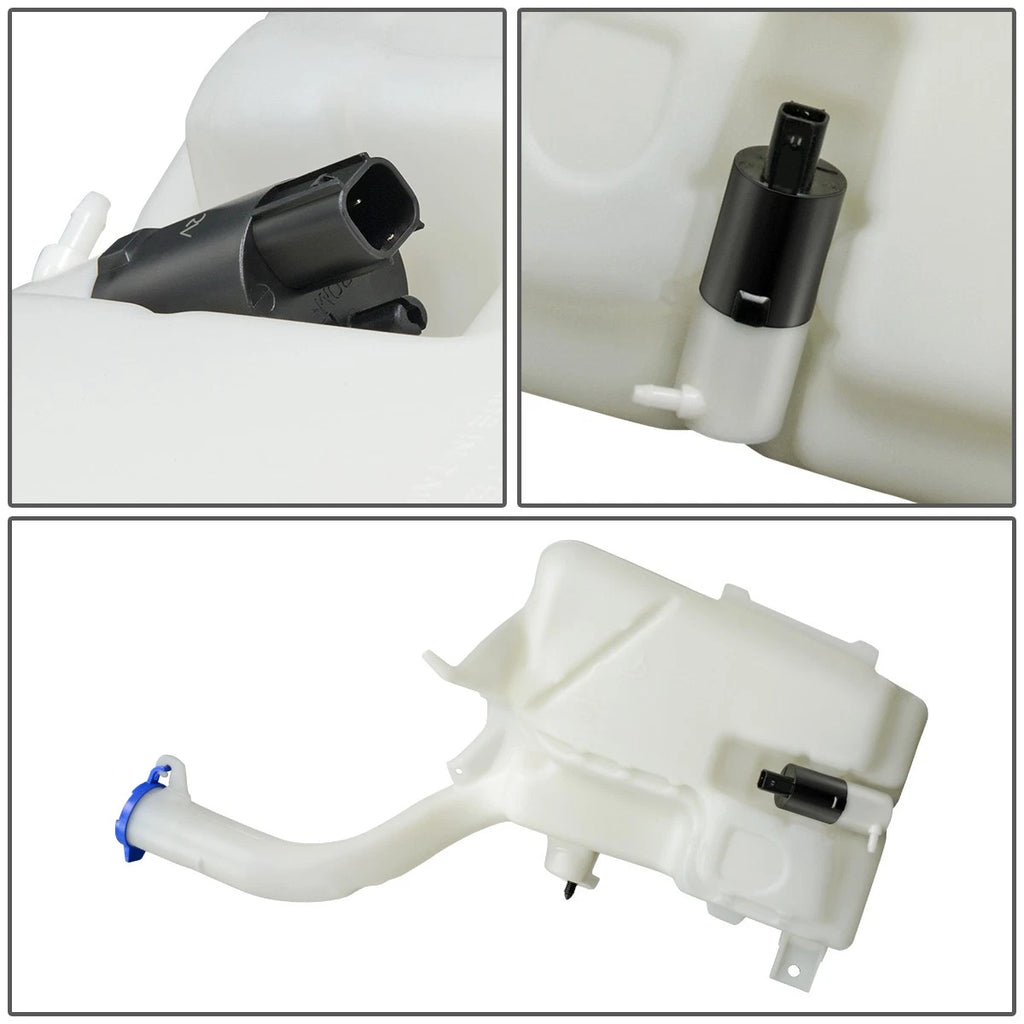 Windshield Washer Fluid Reservoir Tank w/ Pump for Ford Fusion 2013-2014