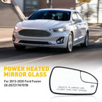 Heated Right Passenger Side Door Wing Mirror Glass for Ford Fusion (2013â2020)