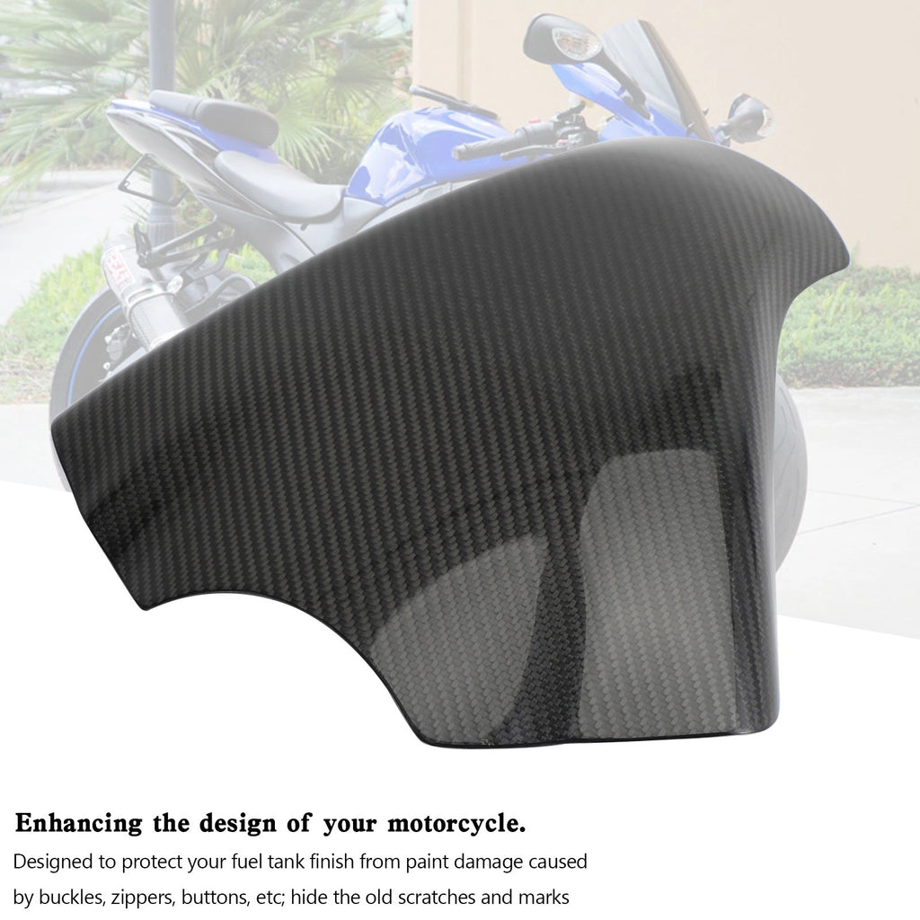 Carbon Fiber Tank Cover Fairing for Suzuki GSXR600 GSXR750 (2008–2010)