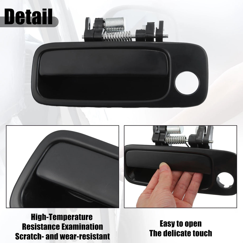 Front Left Driver Side Door Handle for Toyota Camry (1997–2001) Black