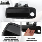 Front Left Driver Side Door Handle for Toyota Camry (1997–2001) Black