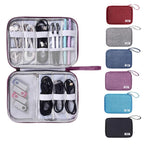 Travel Cable Bag Organizer for Electronics USB Case Cord Pouch (Universal)