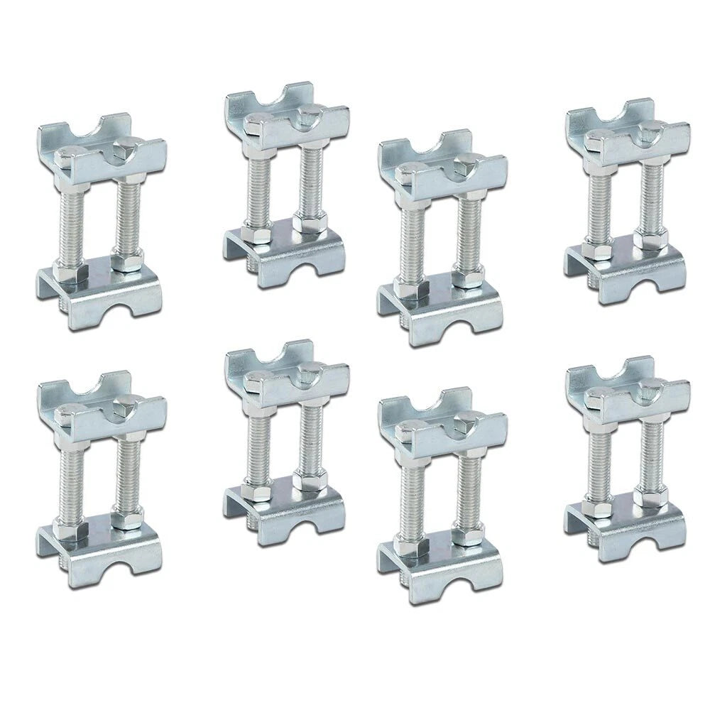 Set of 8 Adjustable Lift or Lower Spring Spacers for Coil Springs