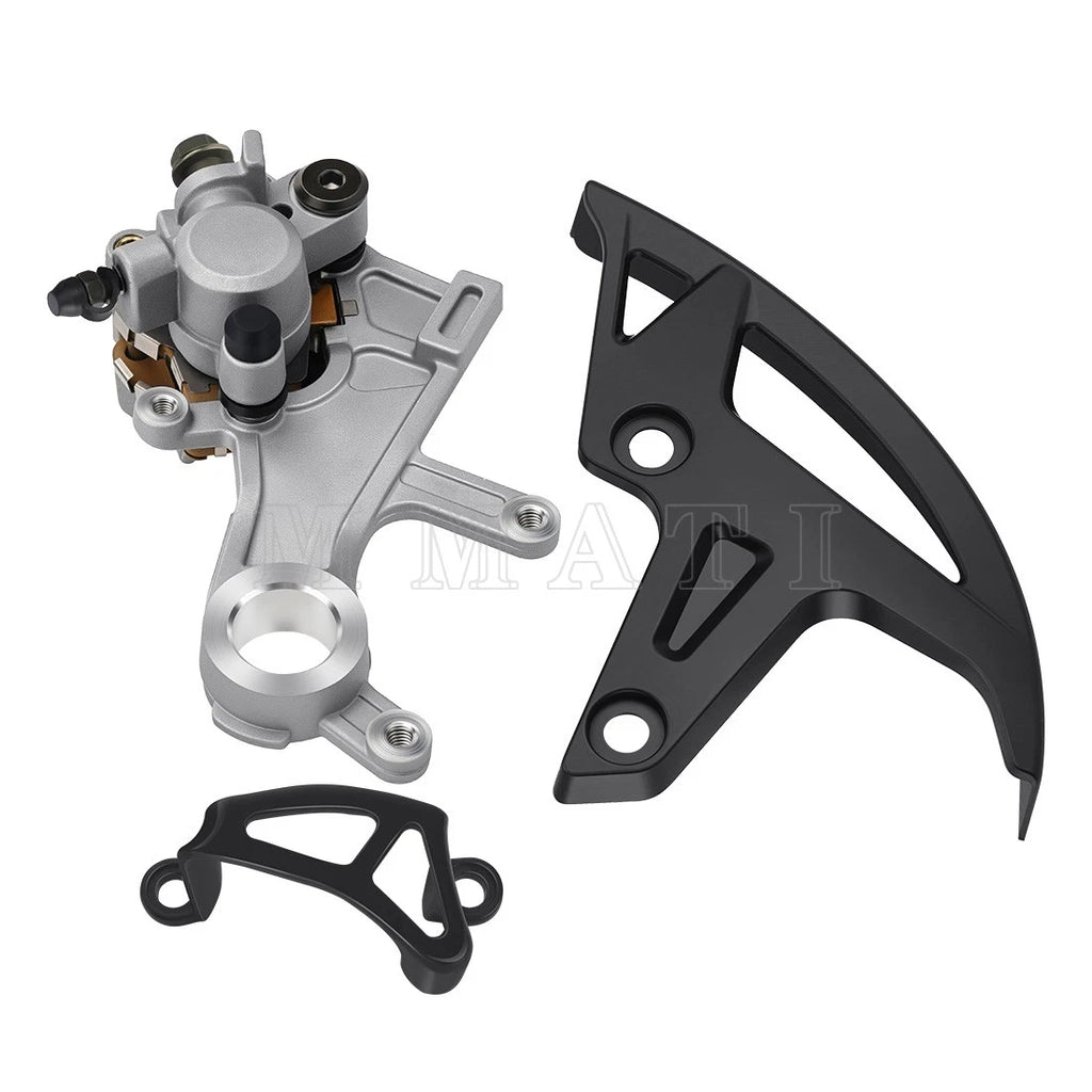 Rear Brake Caliper with Disc Cover Guard for Honda CRF250RX CRF450RX (2017–2024)