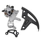 Rear Brake Caliper with Disc Cover Guard for Honda CRF250RX CRF450RX (2017–2024)
