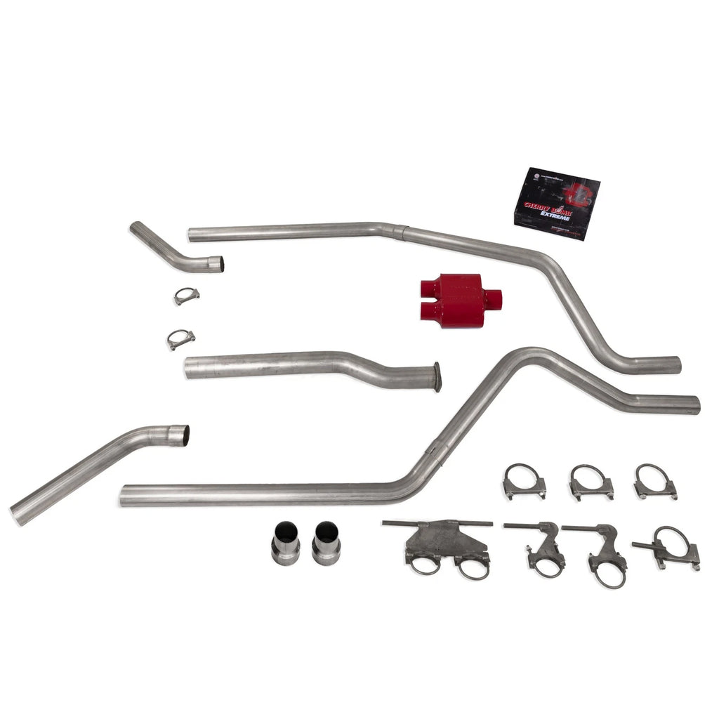 Dual Exhaust Kit for Dodge Ram 1500 (2019–2025) 3" Chrome