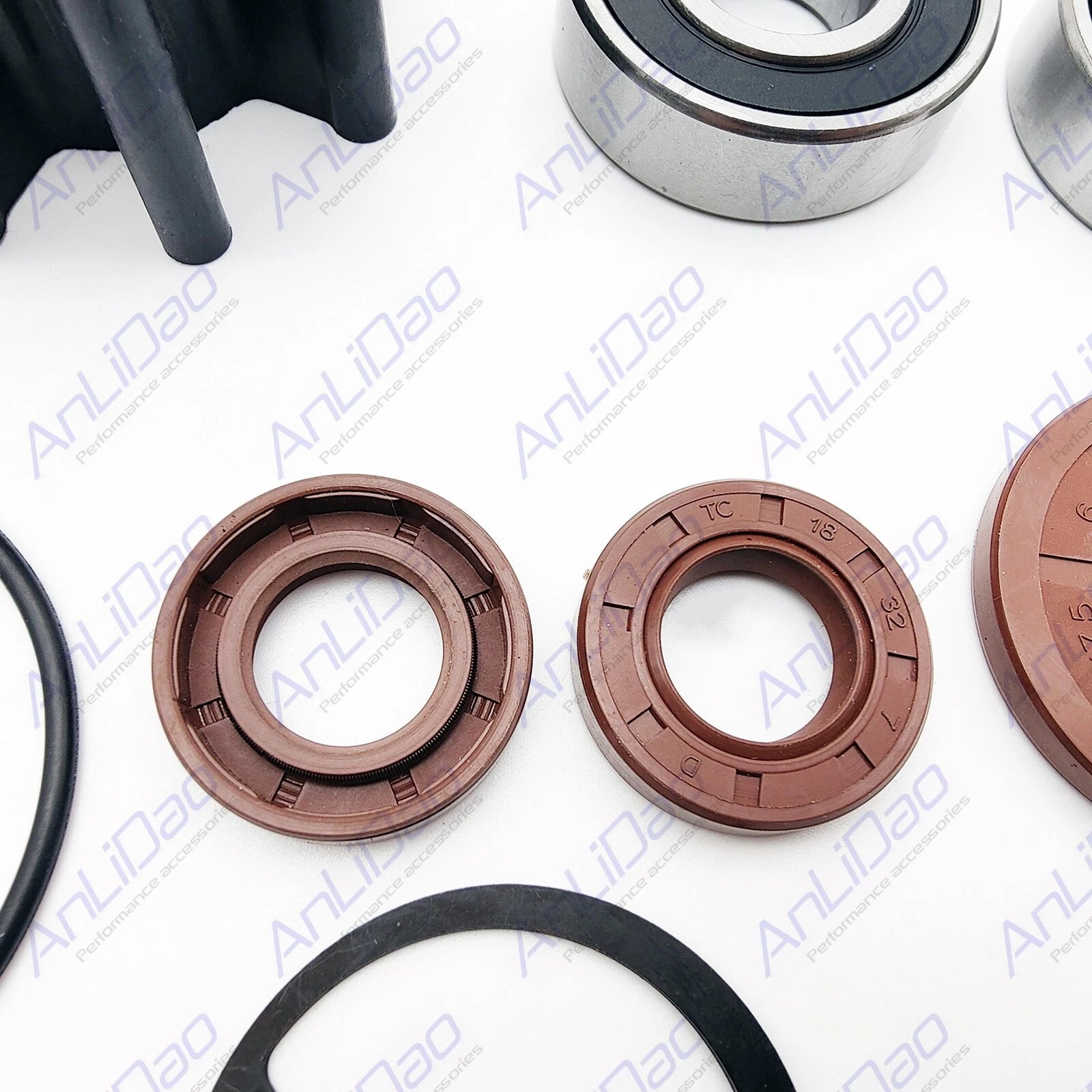 Water Pump Impeller Repair Kit for Mercruiser Bravo (46-807151A9, 807151A12)