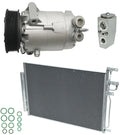 AC Compressor Kit With Condenser for Saturn Vue 2.4L Hybrid (2009–2009)