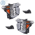 Full LED Headlights for GMC Sierra 2500 3500 HD (2020–2022) LH+RH