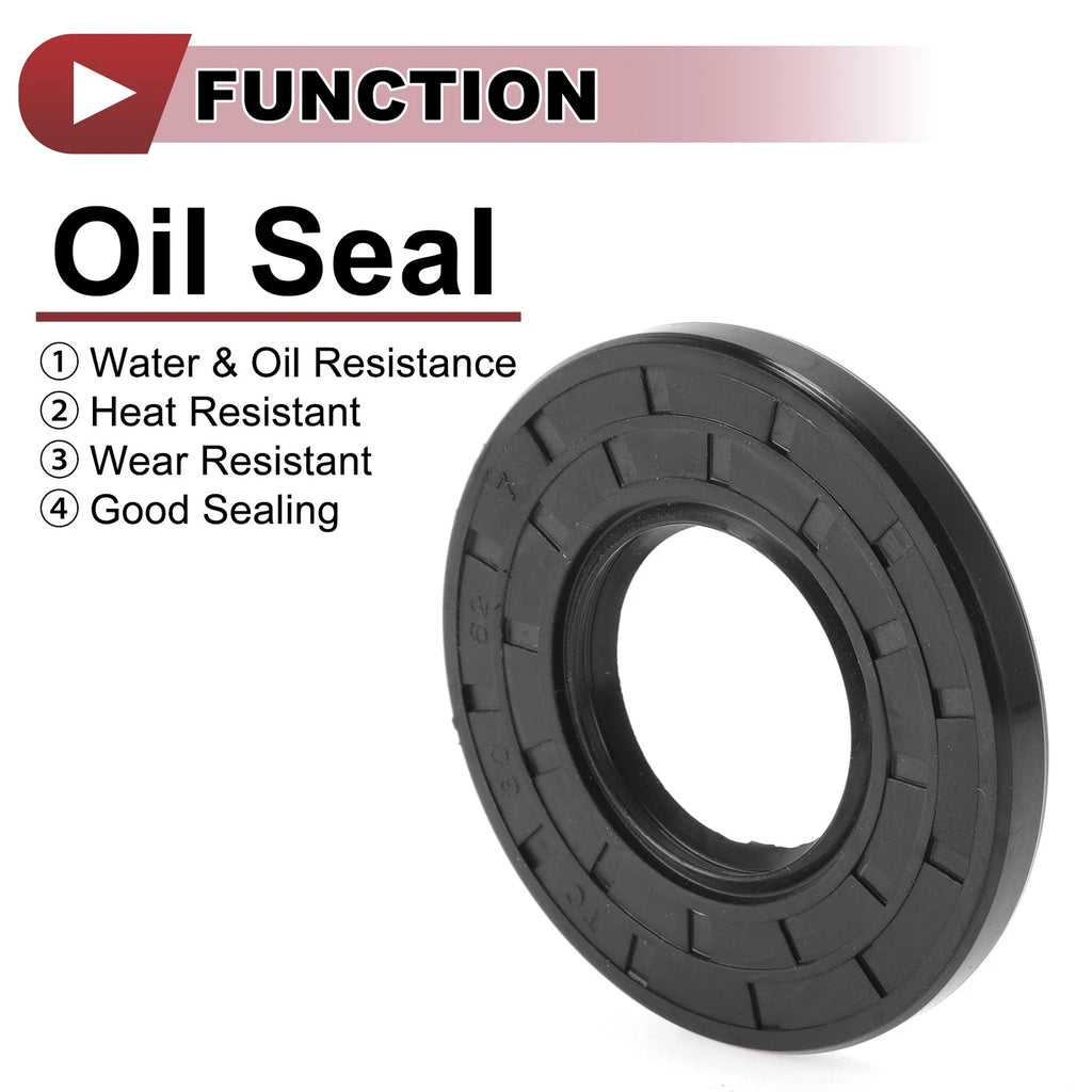 Set of 5 Rotary Shaft Oil Seals for Various Models (30x62x7mm)