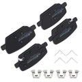 Set of 4 Rear Ceramic Brake Pads for Hyundai Palisade, Santa Fe, Kia Telluride