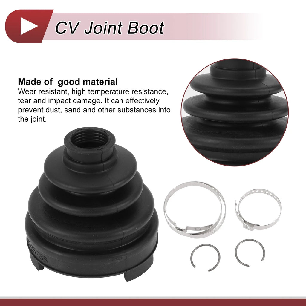 Inner CV Joint Boot Kit with Clamps for Nissan Murano (2009–2014) No.C974A1JA0A