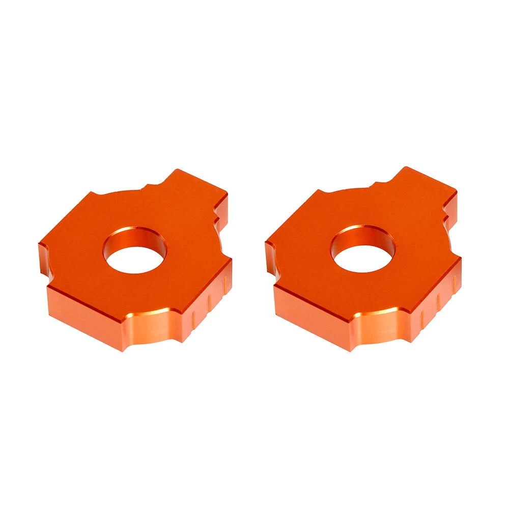 Rear Axle Spindle Chain Adjuster Blocks for KTM RC 125/200/390 Duke (2011–2019)