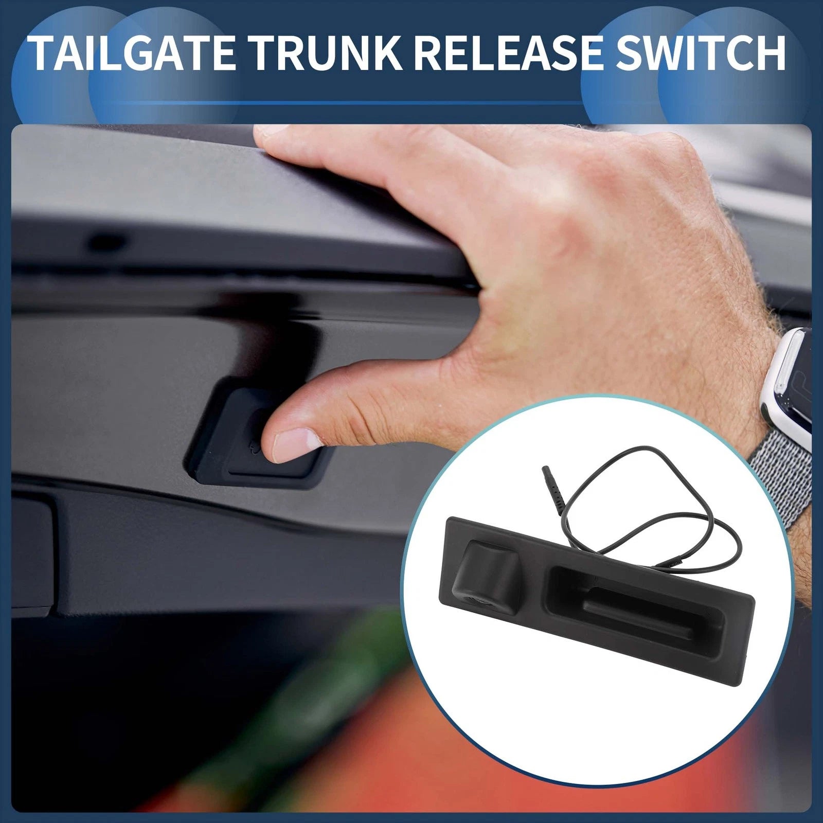 Tailgate Trunk Release Switch for BMW 3 5 X3 Series (2011–2015)
