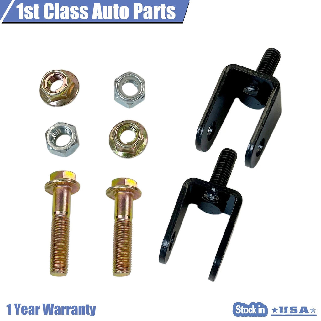 Lower Rear Shock Relocation Mounting Brackets for Chevrolet Camaro (2002)