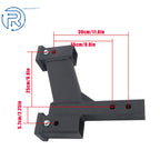 Dual Sleeve Hitch Adapter for Trucks (2" & 10" Rise Drop)