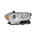 Replacement Passenger Halogen Headlight Assembly w/o LED Daytime Running Lamp