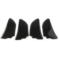 4 x Carbon Fiber Interior Door Bowl Cover Trim for Subaru Forester (2013-2018)