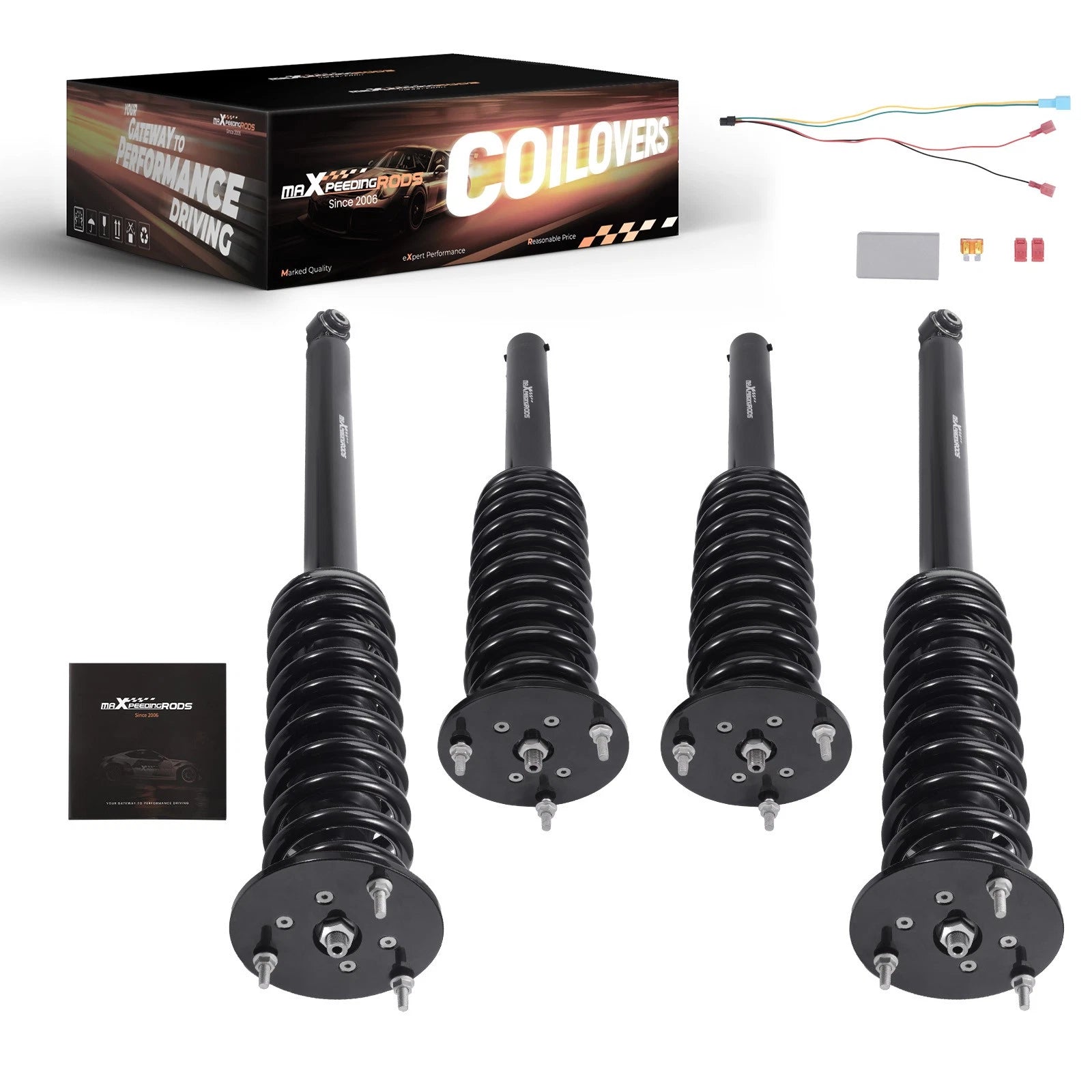Air Suspension Bag to Coil Spring for Mercedes S-Class W221 (2007–2013)