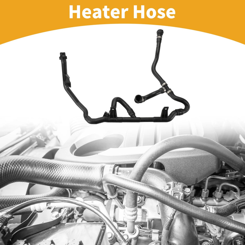 Heater Hose for BMW X1 E84 2.0L (2011–2017) No. 17127639027 Rubber Black