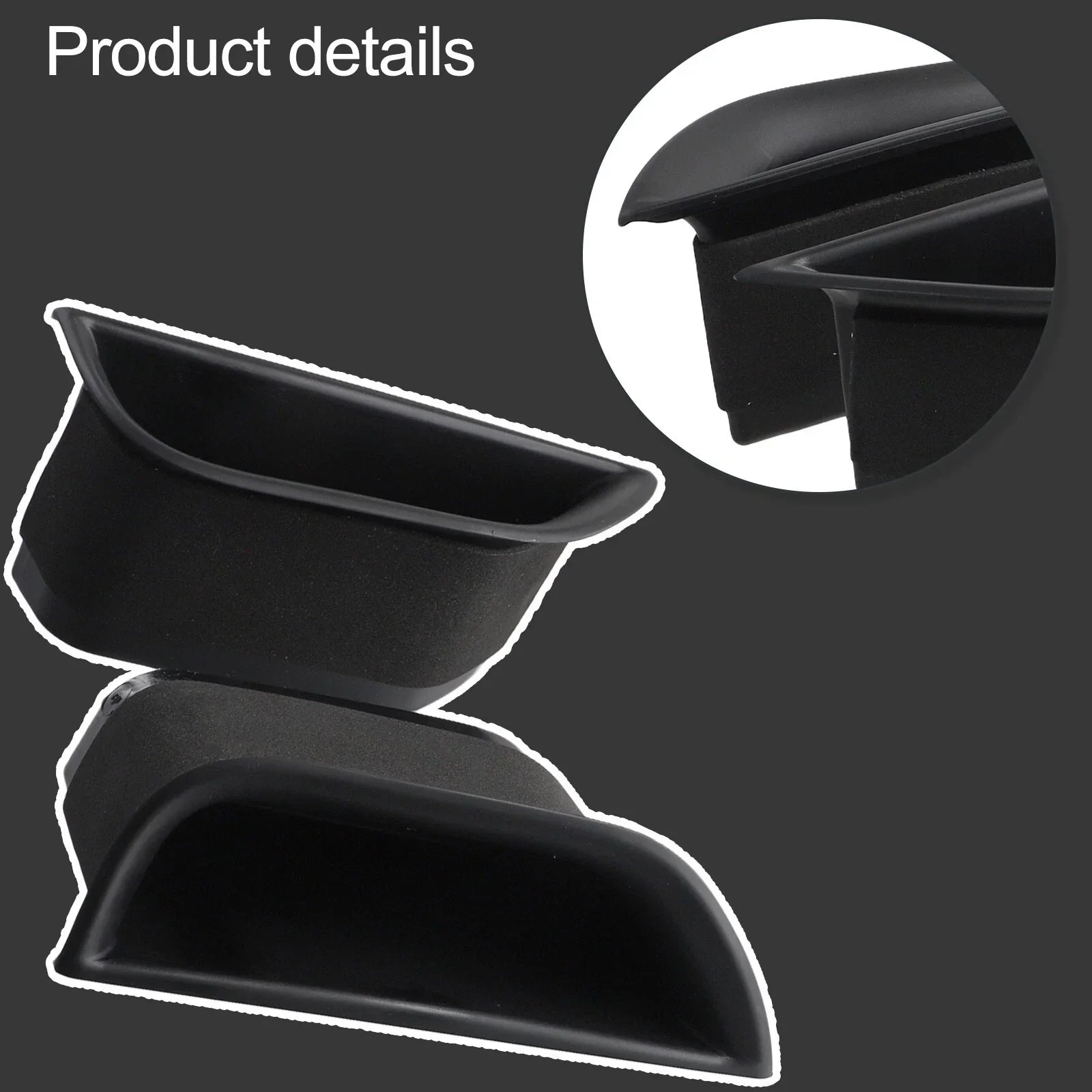 Interior Door Side Storage Box 2 x for E Class W211 (2010–2015)
