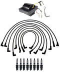 Ignition Wires & Spark Plugs Kit for Chevrolet C10 K30 C1500 V8 5.7L (1986)