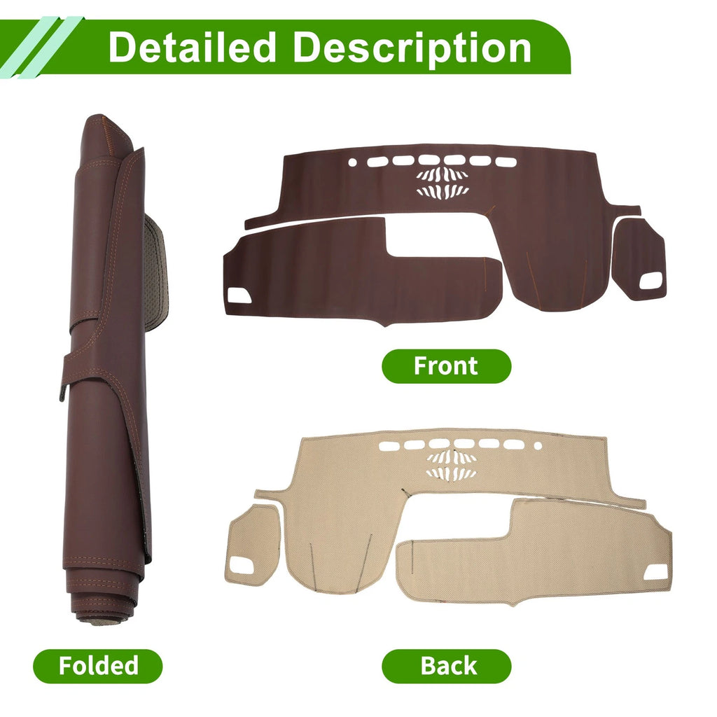 Dashboard Cover for Lexus RX350 (2016–2019) Dash Mat Carpet Brown