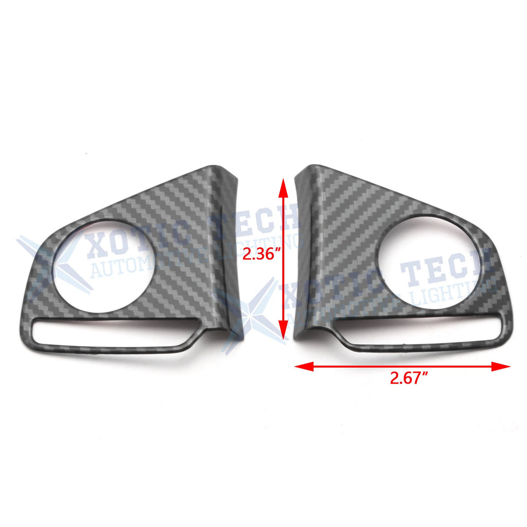 Carbon Look Driver Side Button Cover Trim for Honda Civic (2016-2021)