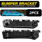 Front Bumper Retainer Bracket Set of 2 for Toyota Yaris (2012–2014)