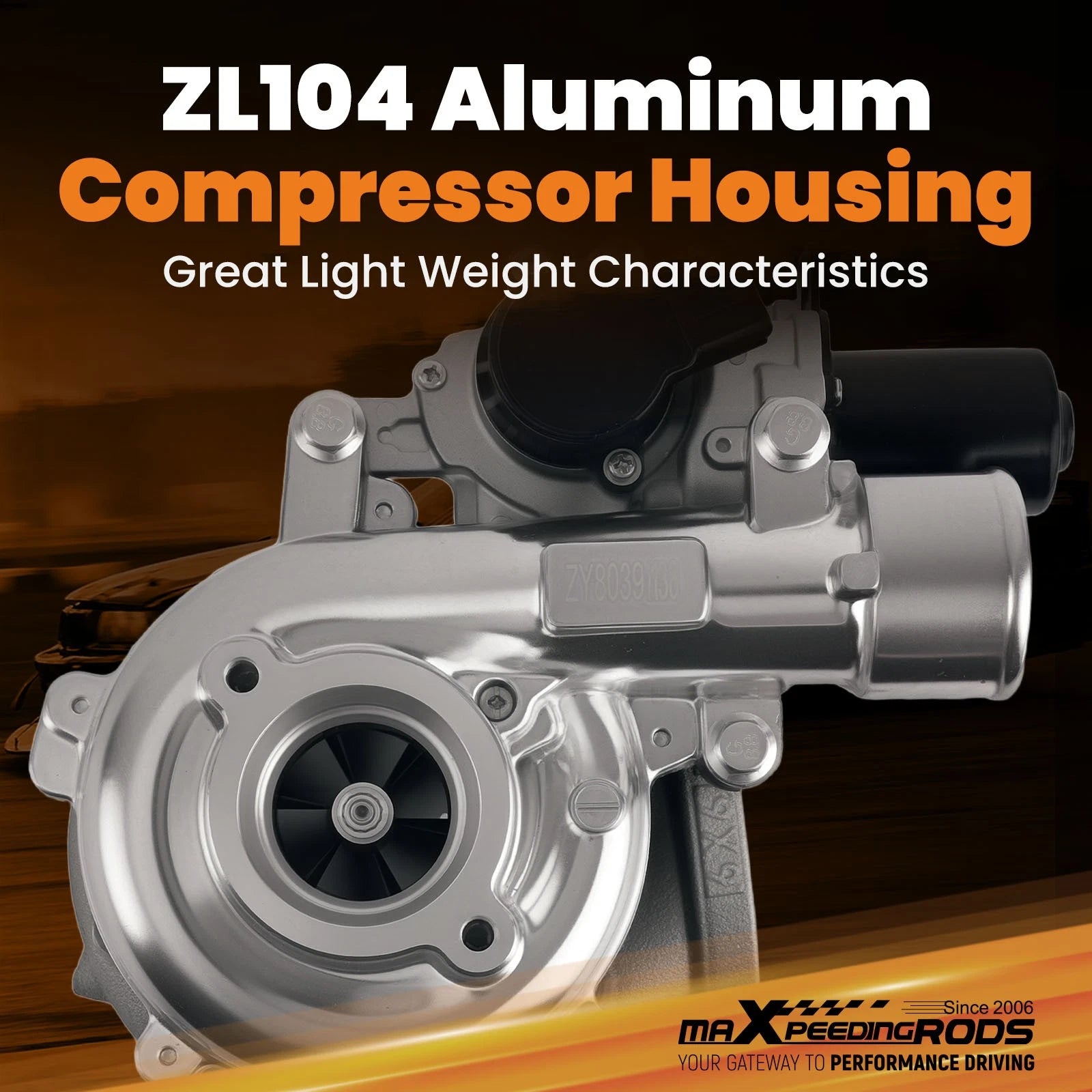 Turbocharger for Toyota HI-LUX Land Cruiser 3.0L D4D (2005–2015) 17201-30110
