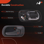 Right Brown Interior Door Handle for Honda Civic (1996-2000)