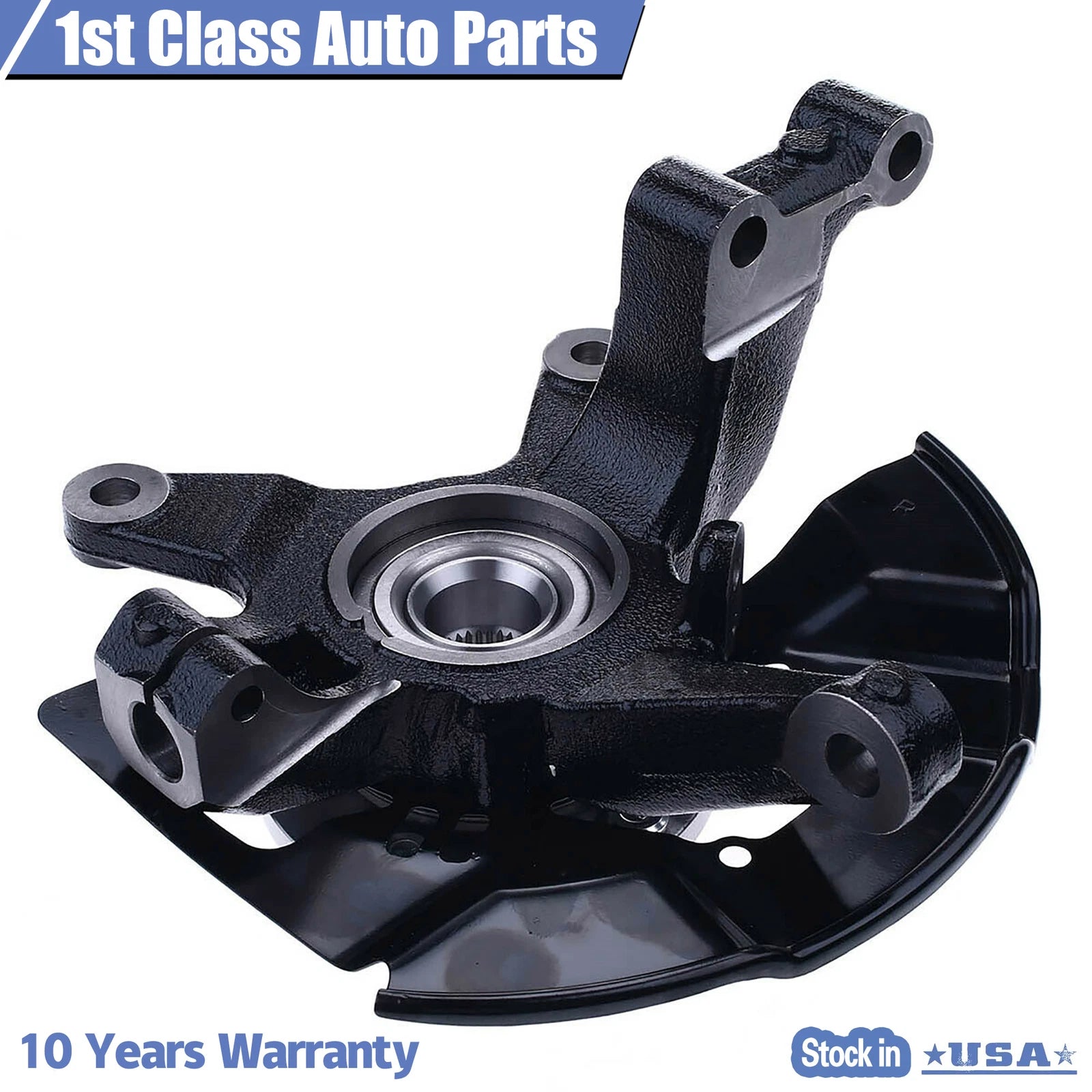 Set of 2 Wheel Bearing and Hub Assembly for Mazda (2007-2015)