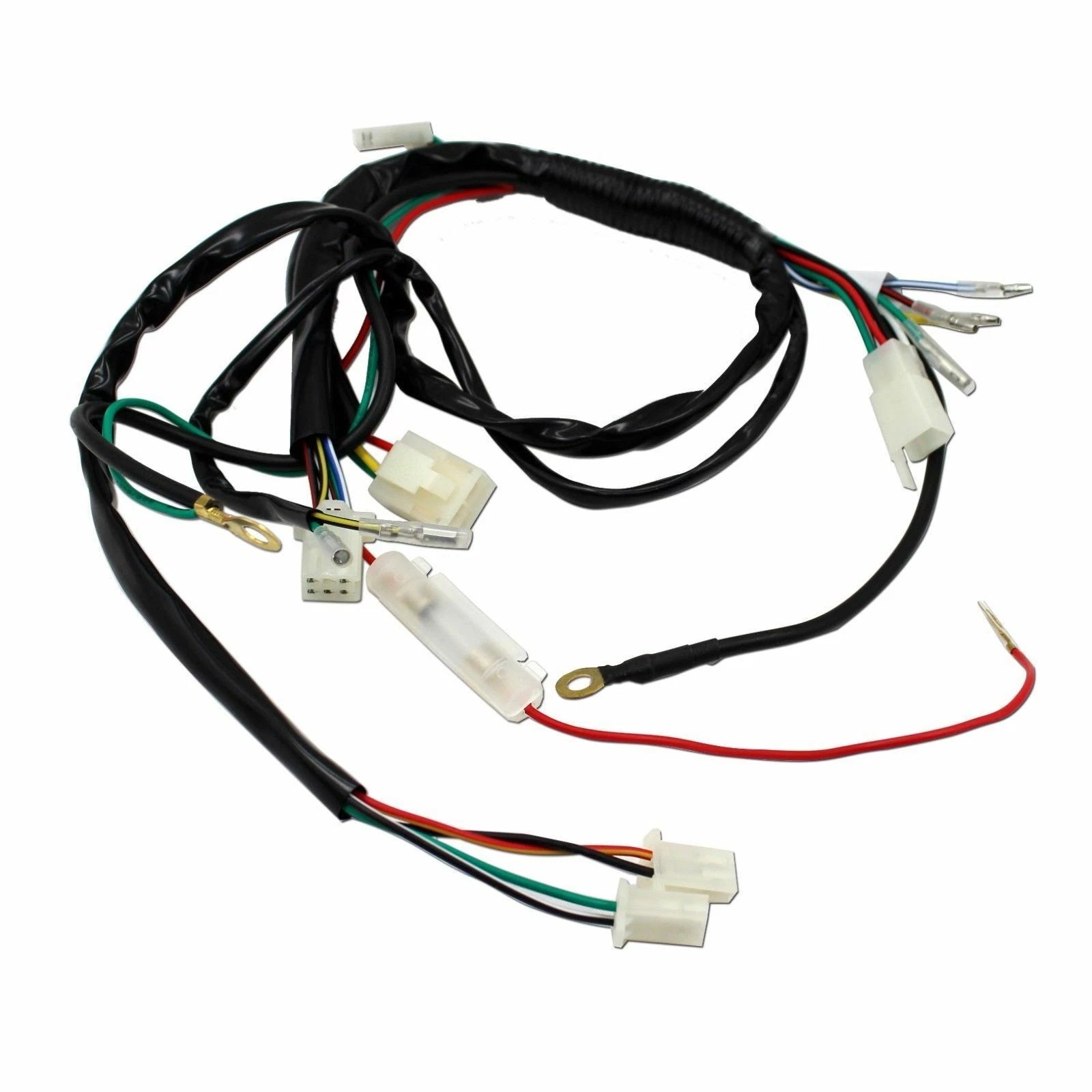 Wiring Harness Loom for 50cc 90cc 110cc AU (CDI Coil Magneto Kick Electric Start)