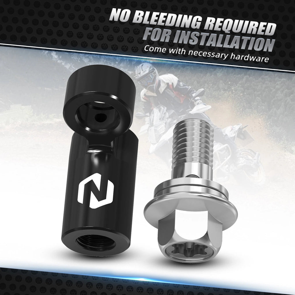 Brake Hose Extender Adapter for BMW R1200GS R1200R R1200RS R1200RT F900R (2013–2023)