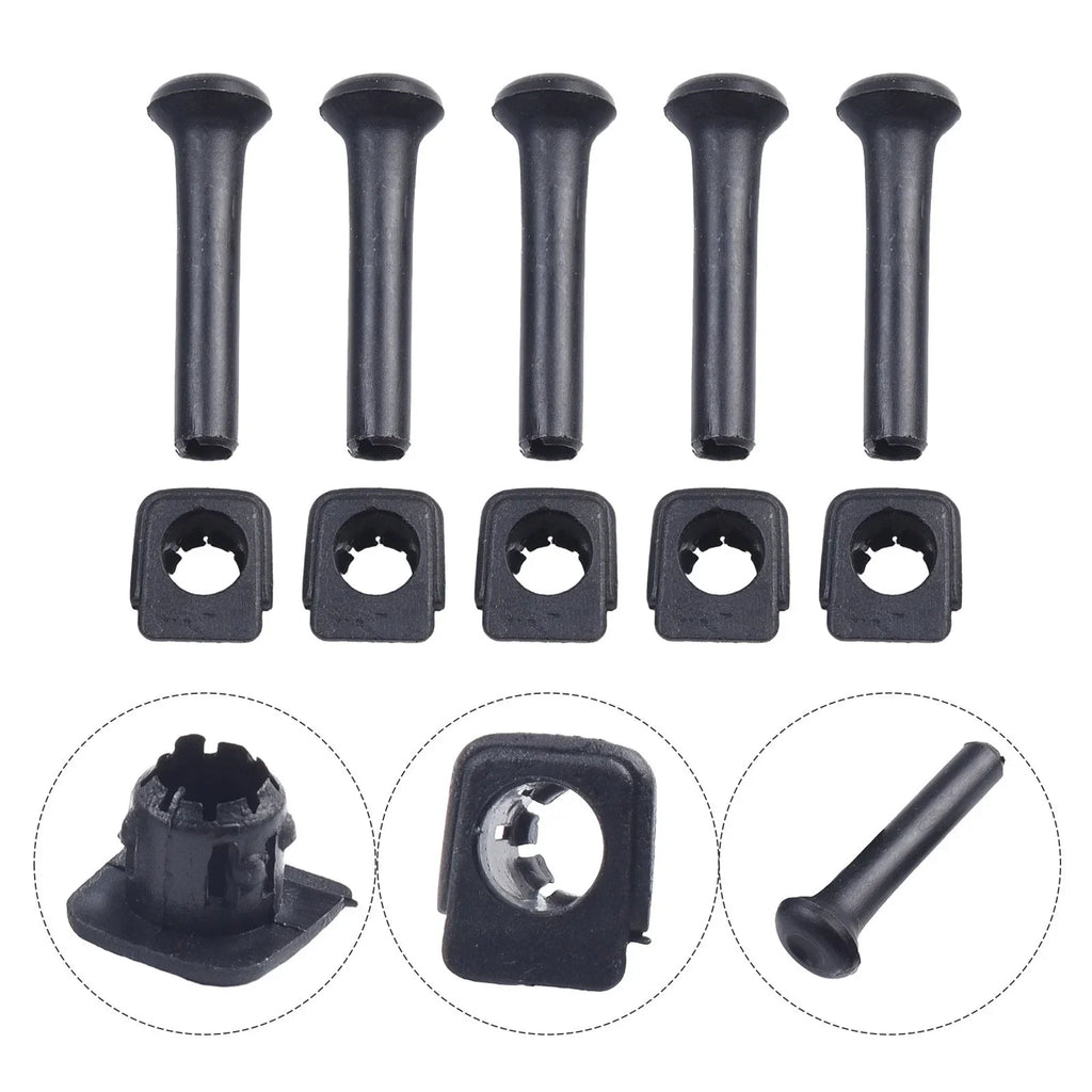 Door Safety Lock Button Base Locking Knob Set for Golf Mk2 Mk3