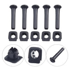 Door Safety Lock Button Base Locking Knob Set for Golf Mk2 Mk3