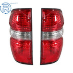 Red Smoked Tail Lights for Toyota Tacoma (2001-2004)