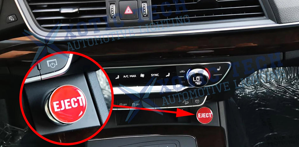 Universal Red Eject Push Button Cigarette Lighter Replacement Accessories (2010-2010)