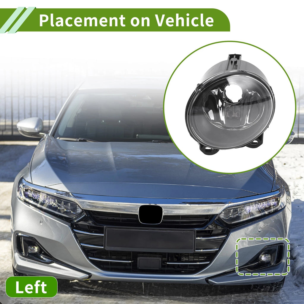 1 Pc Fog Light Grill for BMW X5 (1999–2006) No. 63177839865 Clear