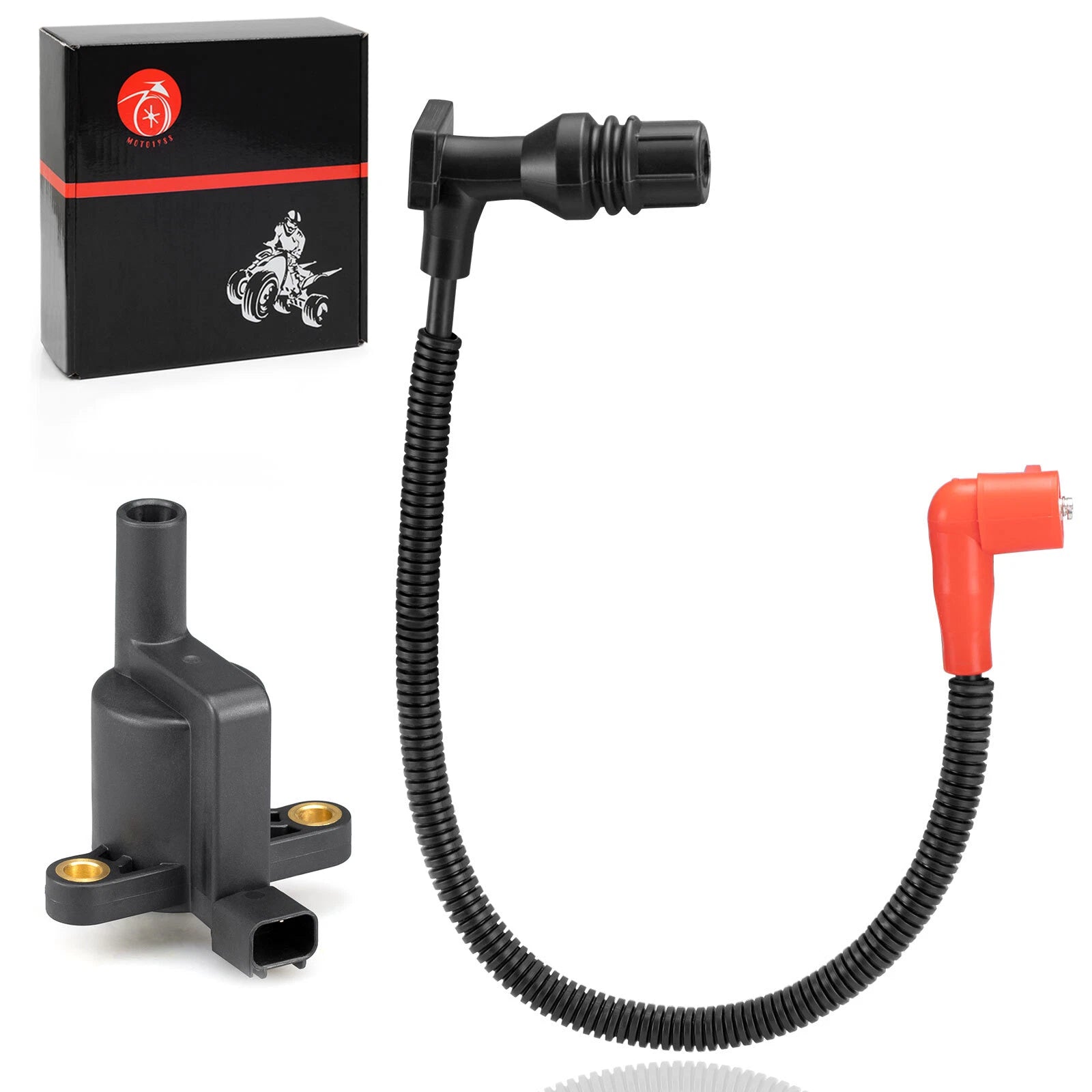 Ignition Coil with Wire Cap for Polaris Sportsman 450 HO (2017–2023) Ranger 500 (2017–2022)