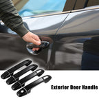 Set of 4 Exterior Door Handles for Subaru Impreza Sedan (2008–2011) Black