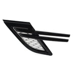 Silver Black Trim Fender Air Vents Grill for Land Rover Range Rover Sport (2006-2013)