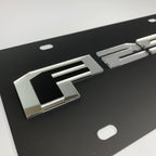 Vanity License Plate for Ford F-250 Licensed Mirrored Emblem Matte Black (2017–2024)